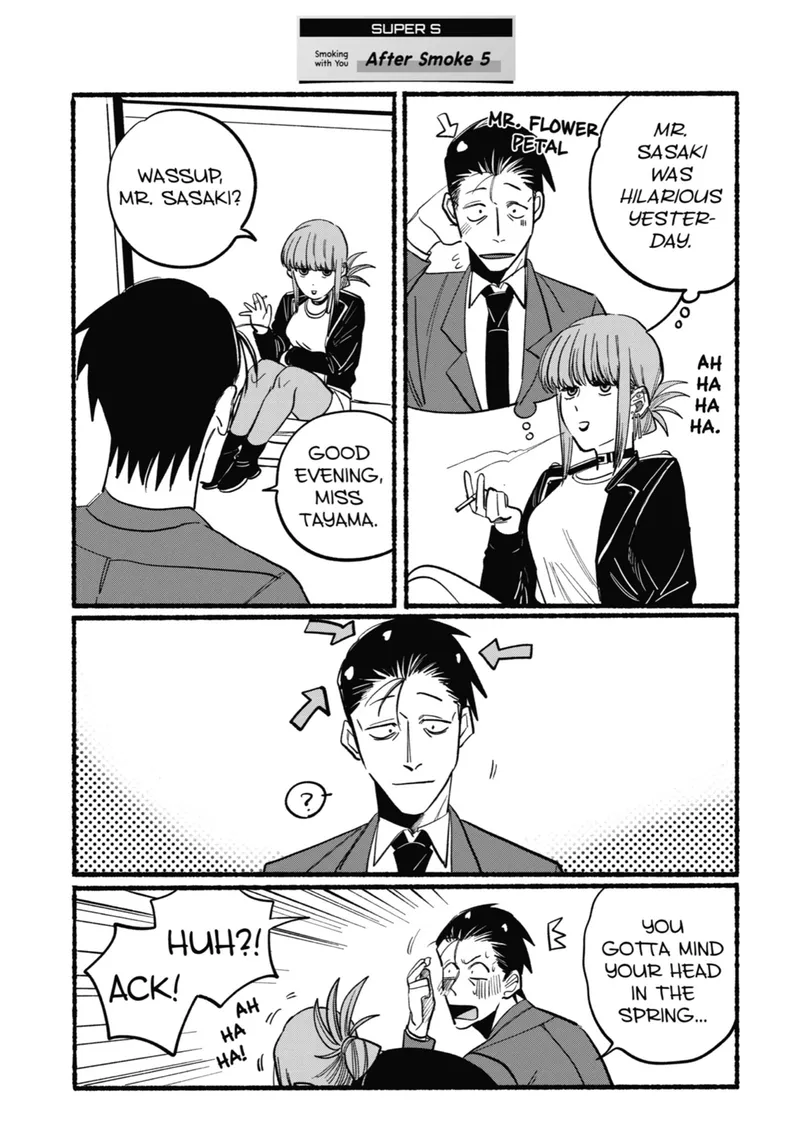 Page 13 of Chapter 6: Sixth Smoke and Personal Insights